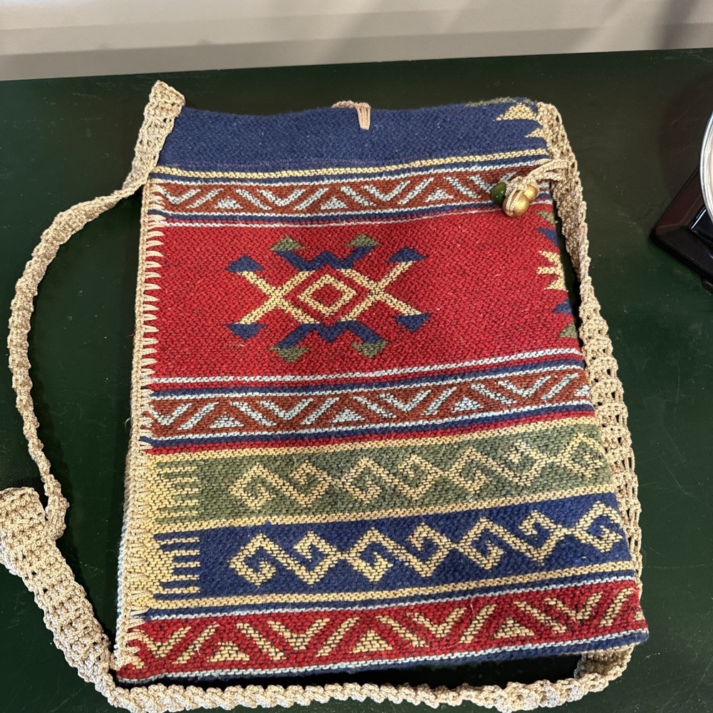 Indian/Turkish‎ Crossbody Handbag Woven